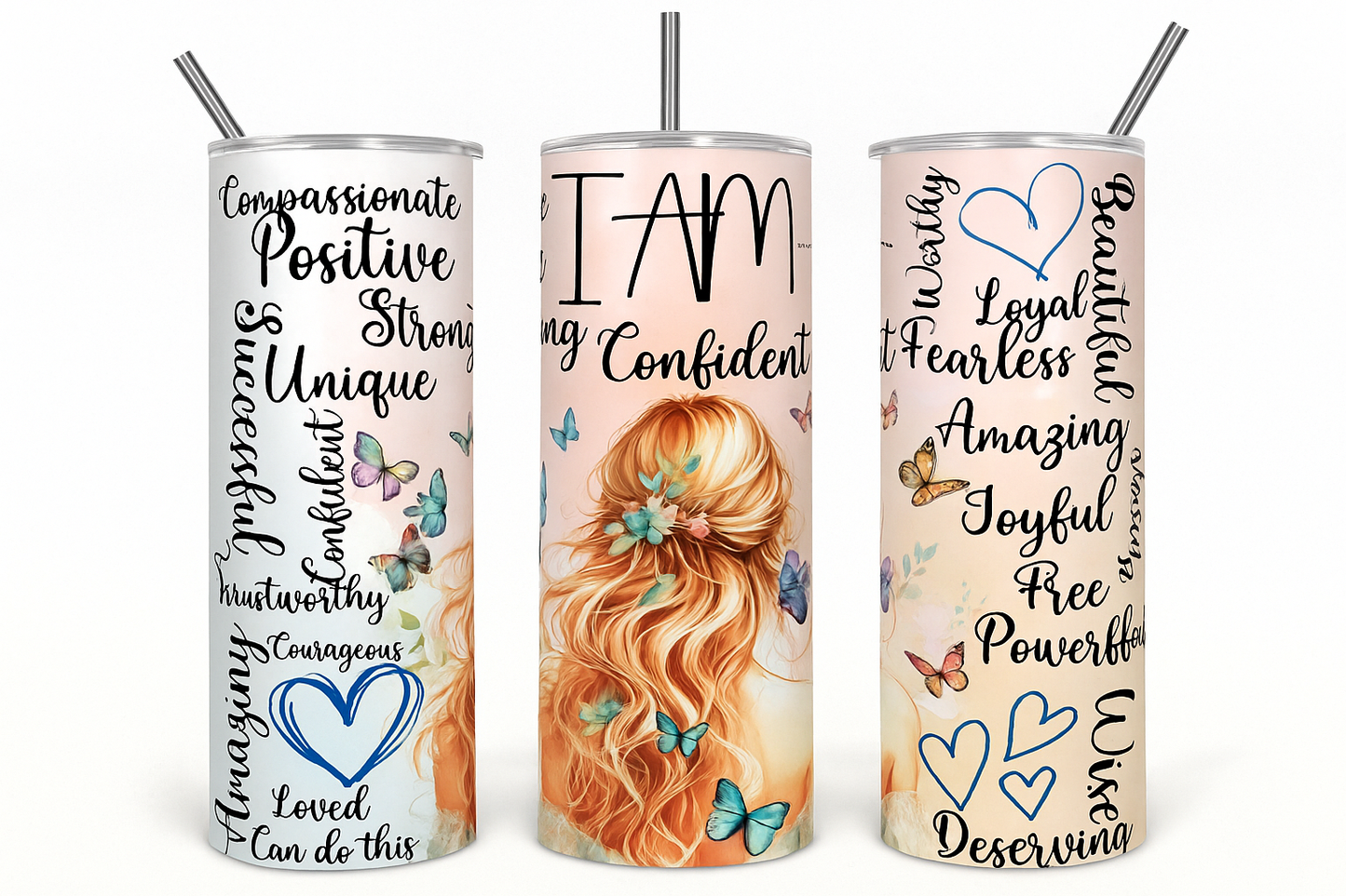 I am - 20 oz Tumbler