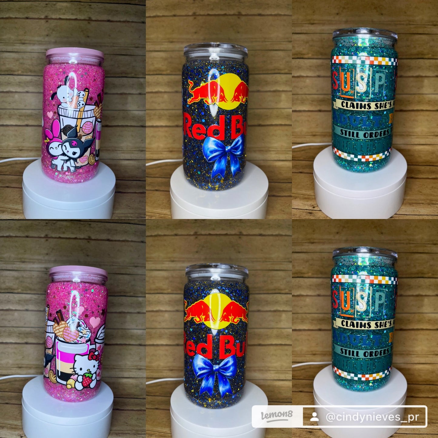 🎉✨ NEW Snow Globe Tumblers – Just $30! ✨🎉