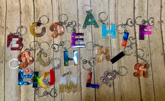 Letter Keychains